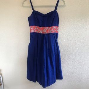 Anthro sun dress with pockets!